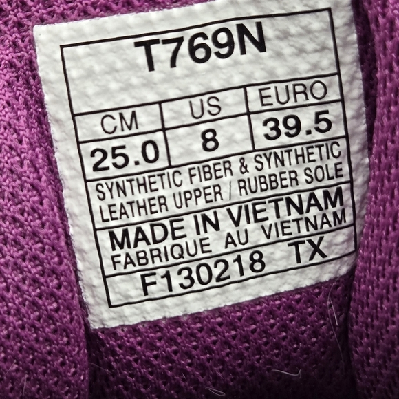 Asics Fuzex Lyte 2 Women's Running Shoes Size 8 - Picture 8 of 8